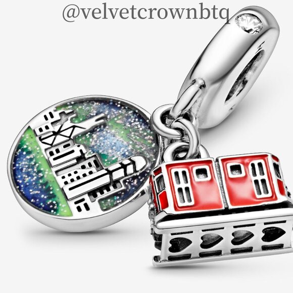 Pandora Hong Kong Peak Tram Dangle Charm - Picture 2 of 6